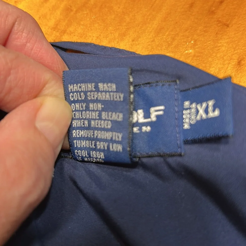 Ralph Lauren Polo Golf Navy Windbreaker Jacket - Picture 7 of 8